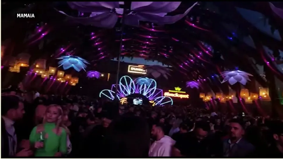 Petrecere club/ Captură video