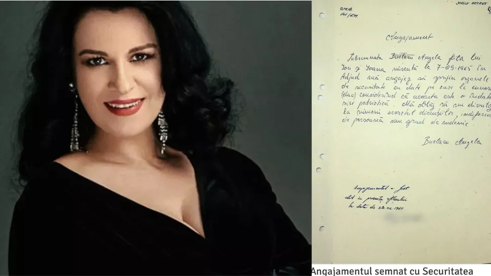 Gușă: Angela Gheorghiu, care a atacat constant GOLD FM, era de fapt “GINA, informatoarea Securității”
