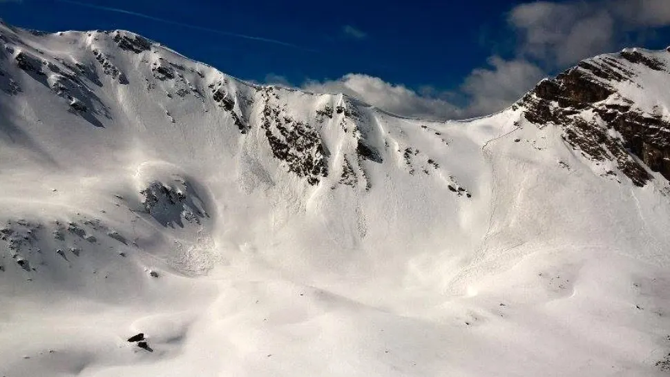 Avertizare meteo risc avalanșă/ Foto de arhivă