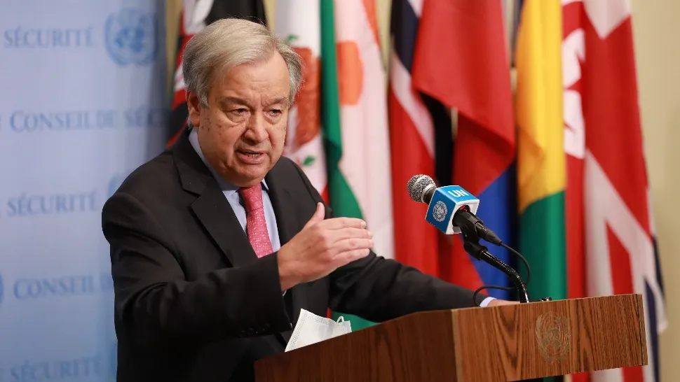 Secretarul general al ONU, Antonio Guterres. Foto/Profimedia