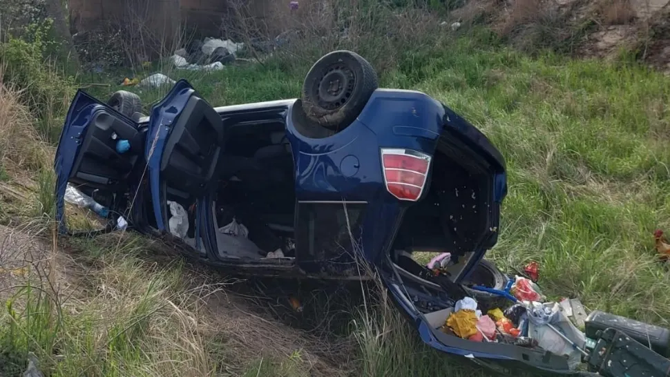 Accident rutier GRAV lângă Cernavodă. 5 victime, dintre care doi copii, au fost transportate la spital - FOTO