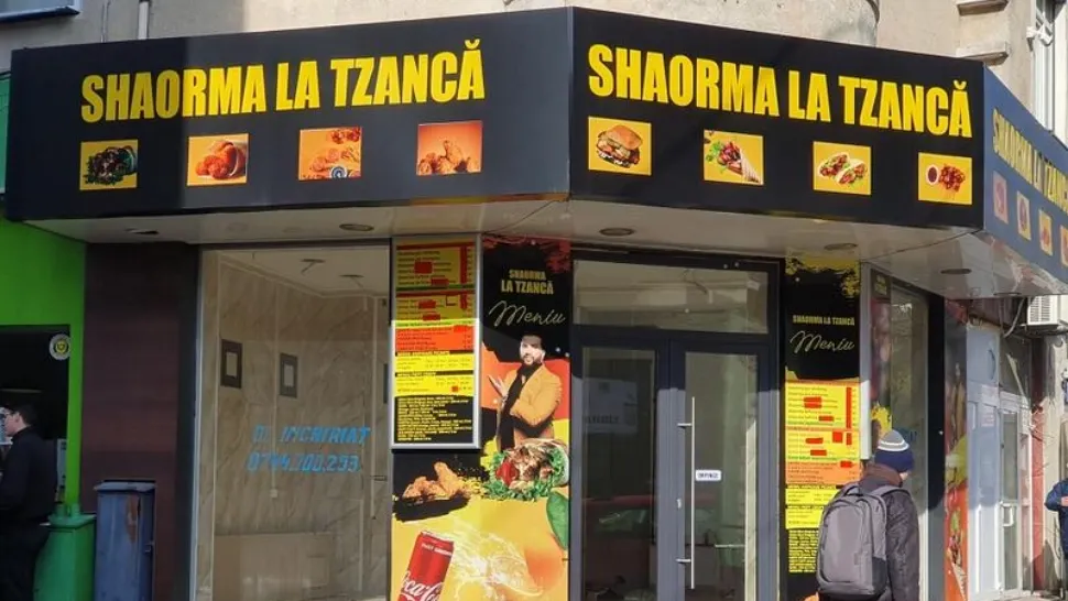 Shaormeria lui Tzancă de pe bulevardul Mihalache. Foto: Newsweek