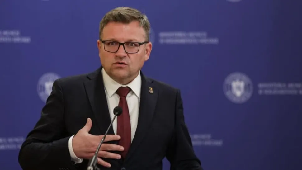 Marius Budăi, ministrul Muncii/ Facebook