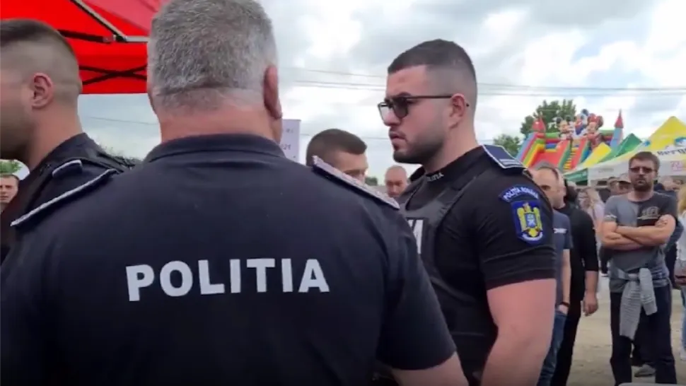 Intervenție poliție/ Captură video
