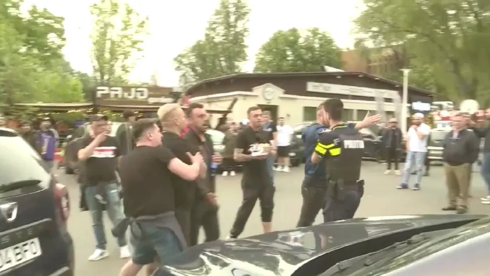 Violențe meci - Captură video