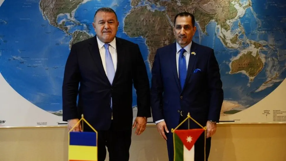 CCIR: România-Iordania, proiecte economice bilaterale ambițioase