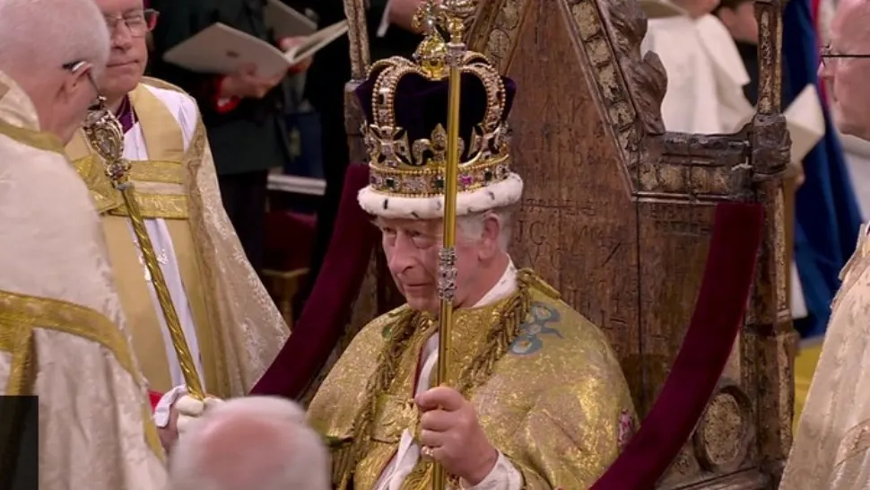 ZIUA ÎNCORONĂRII regelui Charles al III-lea