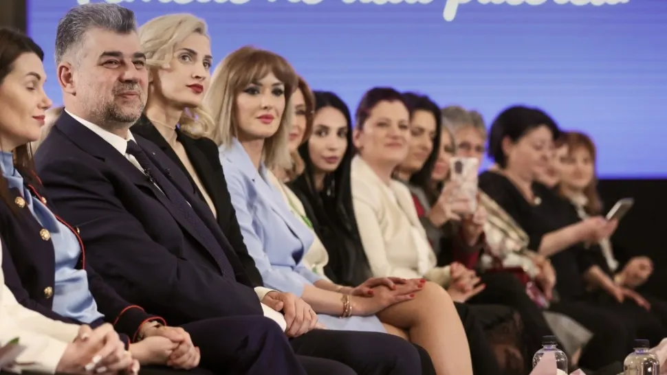 Marcel Ciolacu, președintele PSD, președintele Camerei Deputaților Foto: INQUAM/Octav Ganea