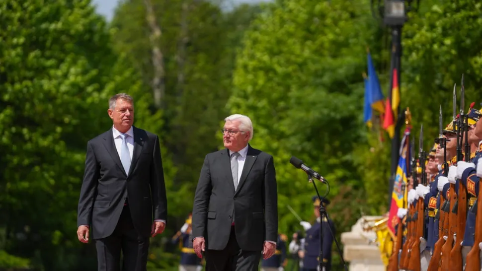 Klaus Iohannis si presedintele Germaniei