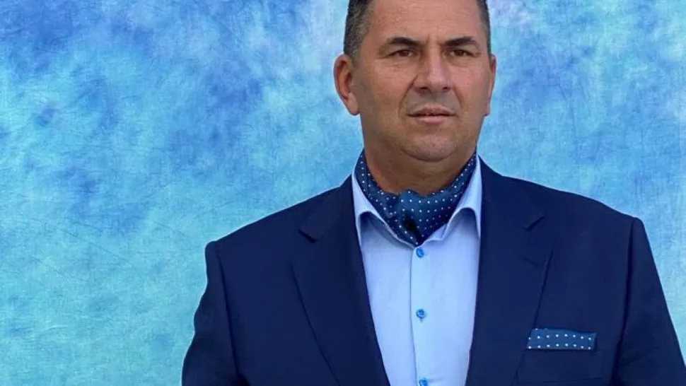 Vasile Mărculescu, primarul comunei Smârdan. Foto/FB