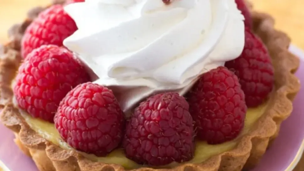 Tarta cu zmeura/ Captura foto