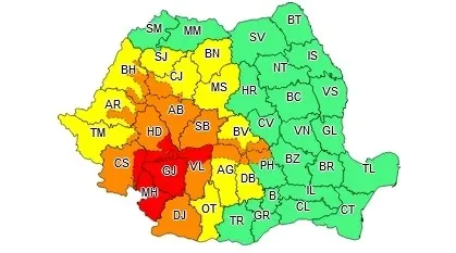 Ore grele din punct de vedere meteorologic - ANUNȚUL Ministrului Mediului
