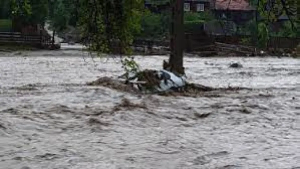 A fost a doua zi în care inundațiile au provocat pagube insemnate