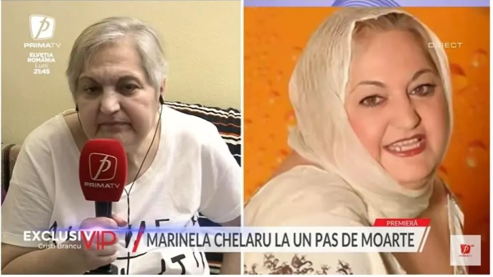 Marinela Chelaru, la un pas de moarte. Din ce pensie trăiește actrița după ce a făcut 4 AVC-uri: „Mi-e și rușine să spun, că zice lumea că mă vait”