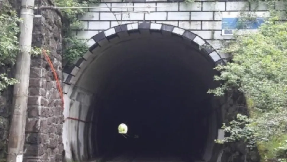 Accident cumplit pe calea ferată, în Orșova: Cum au fost loviți de tren, în tunel, un bărbat și băiatul său de 9 ani - VIDEO