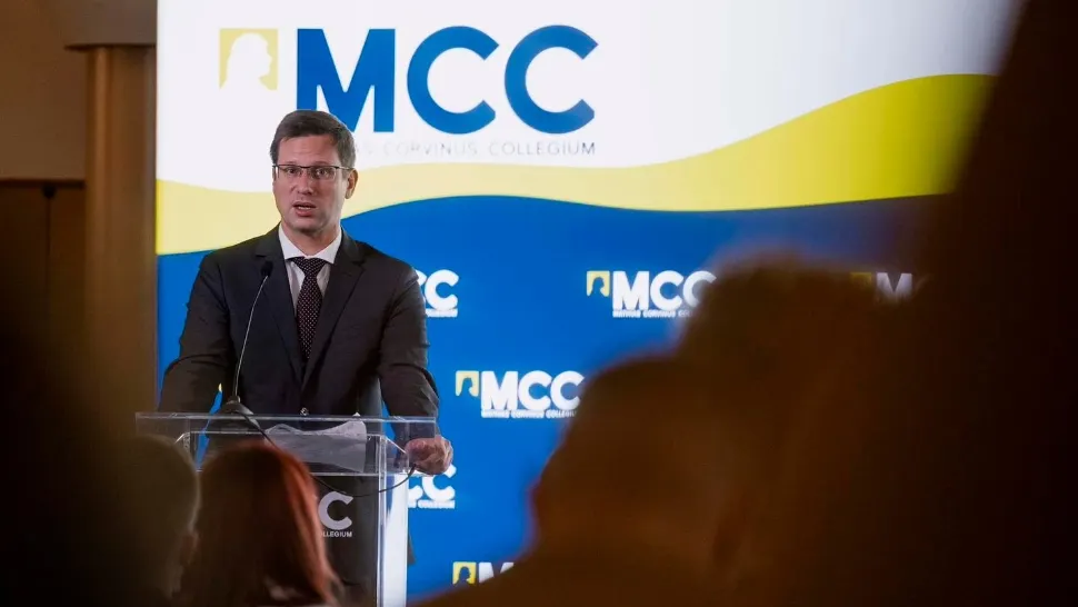 Gergely Gulyás, ministrul care conduce Cancelaria prim-ministrului Ungariei. Foto/FB/MCC