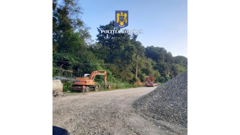 Percheziții/ Foto: Poliția Română