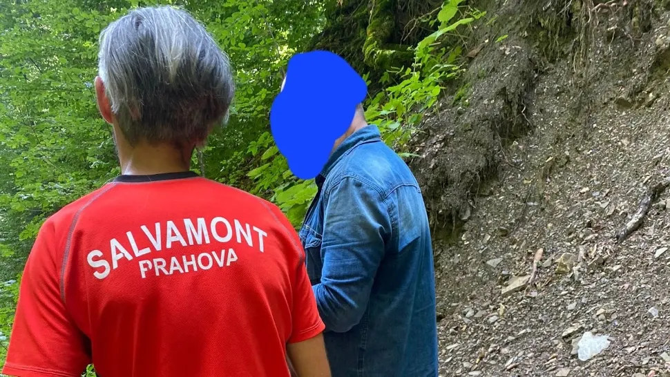 Turist, abandonat în munți de ghidul montan pe care îl plătise! Bărbatul era epuizat - Mesajul salvamontiștilor care l-au recuperat - FOTO