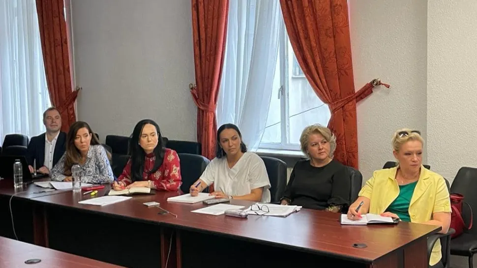 Ministrul Muncii, probă de foc cu reprezentanții Comisiei Europene. Foto: Facebook/Simona Bucura Oprescu