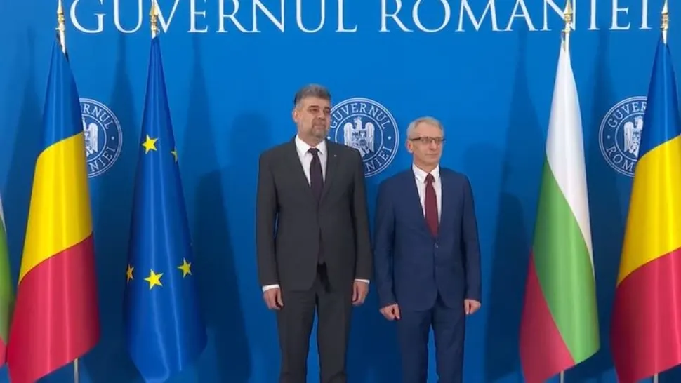 Marcel Ciolacu si premierul Bulgariei