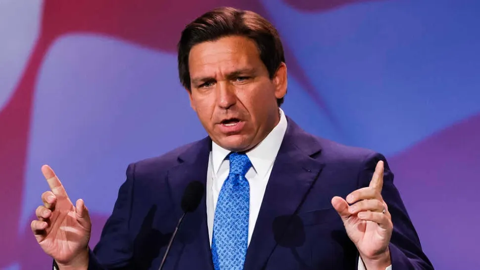 Candidatul la alegerile din 2024, guvernatorul Floridei, Ron DeSantis, implicat într-un accident de mașină Foto: Profi Media