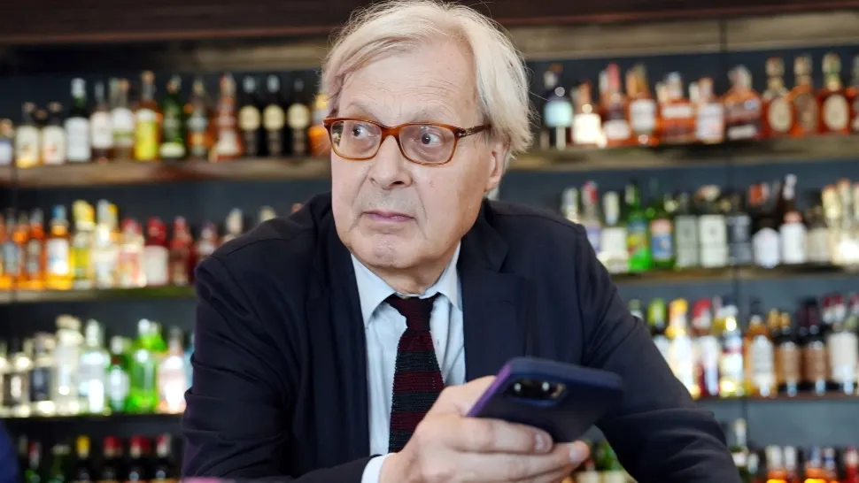 Vittorio Sgarbi, prietenul lui Berlusconi care s-a lăudat cu performanțele sale sexuale. Foto: Profimedia