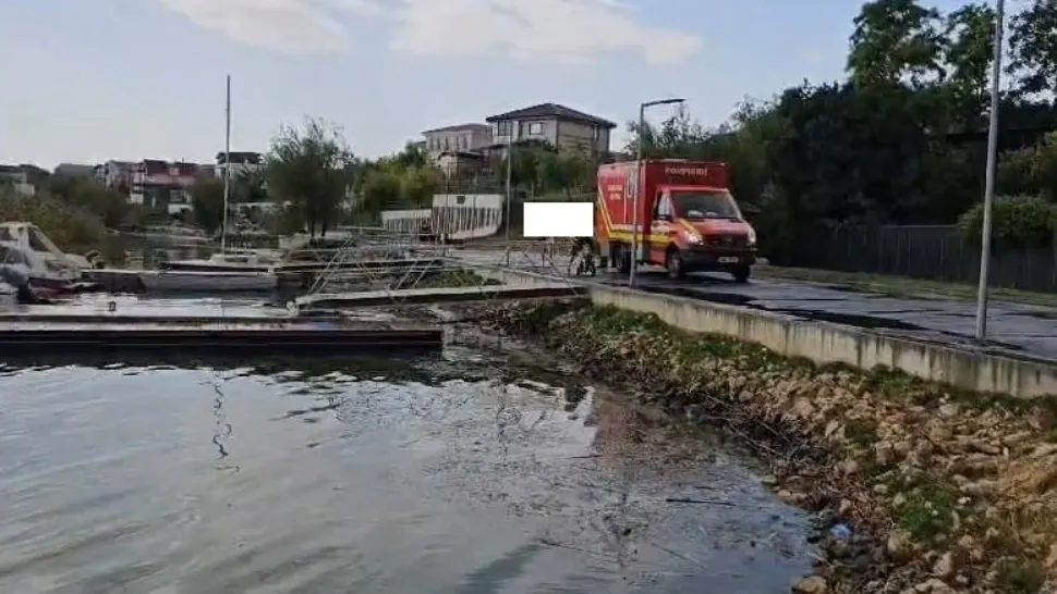 Copii surprinși de furtună în largul lacului Siutghiol, în timpul unui antrenament: 6 au avut nevoie de îngrijiri medicale - VIDEO