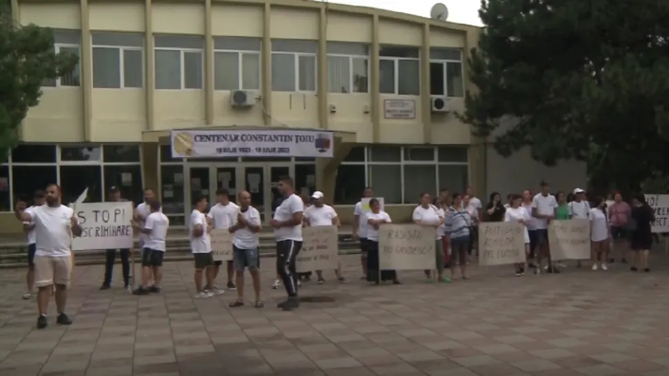 Protest spital Urziceni
