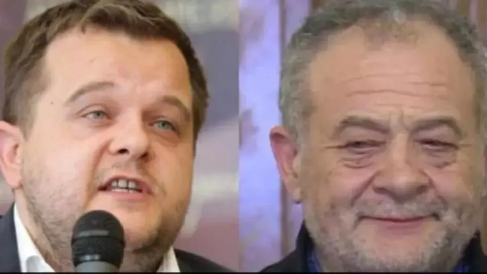 Tudor Buzatu (stânga) și Dumitru Buzatu (dreapta)