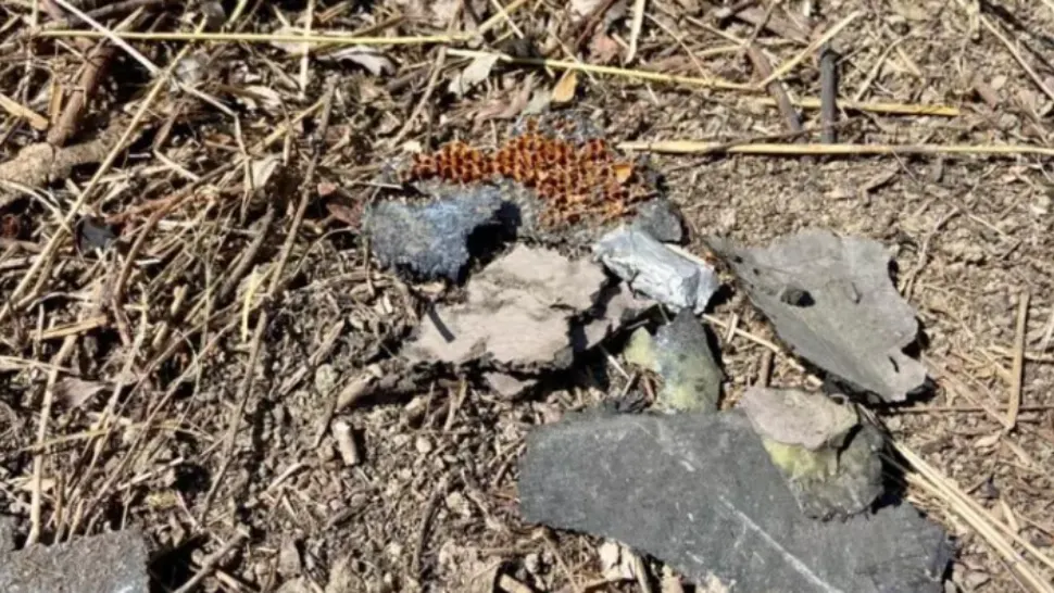 Rămășite ale dronelor căzute pe teritoriul României 