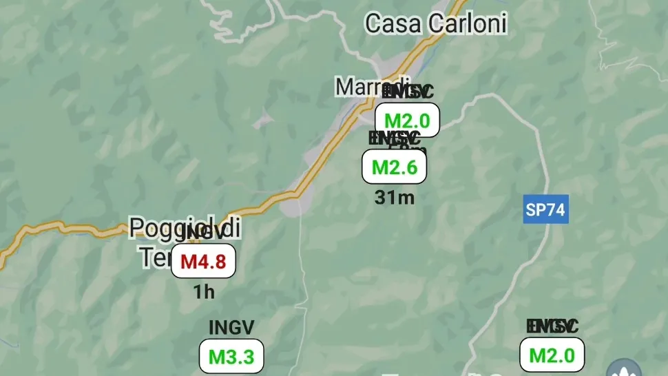 Panică în Italia. Regiunea Toscana, zguduită de cutremure în serie. Cel mai puternic a avut magnitudinea de 4,8