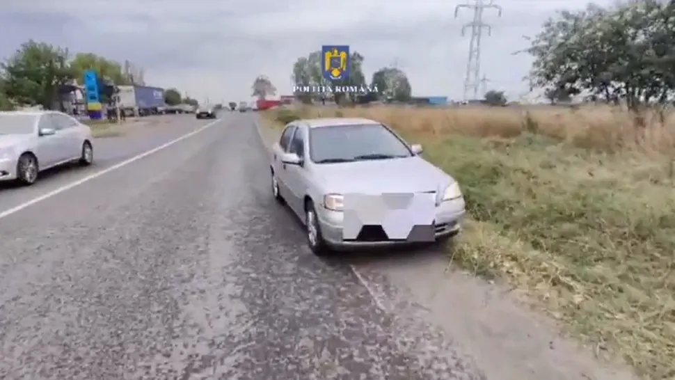 Urmarire in trafic, la Galati
