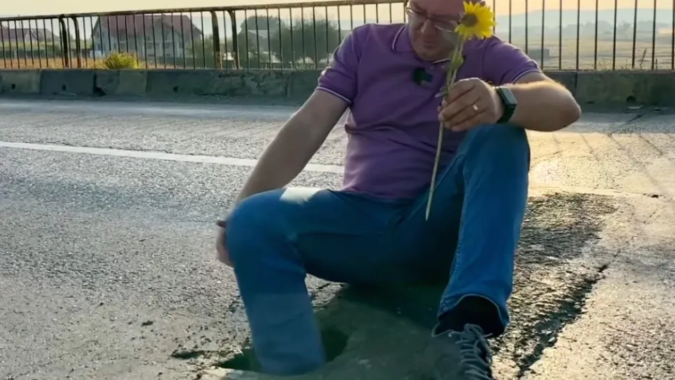 Podurile capcană din România. Foto: Captură YouTube