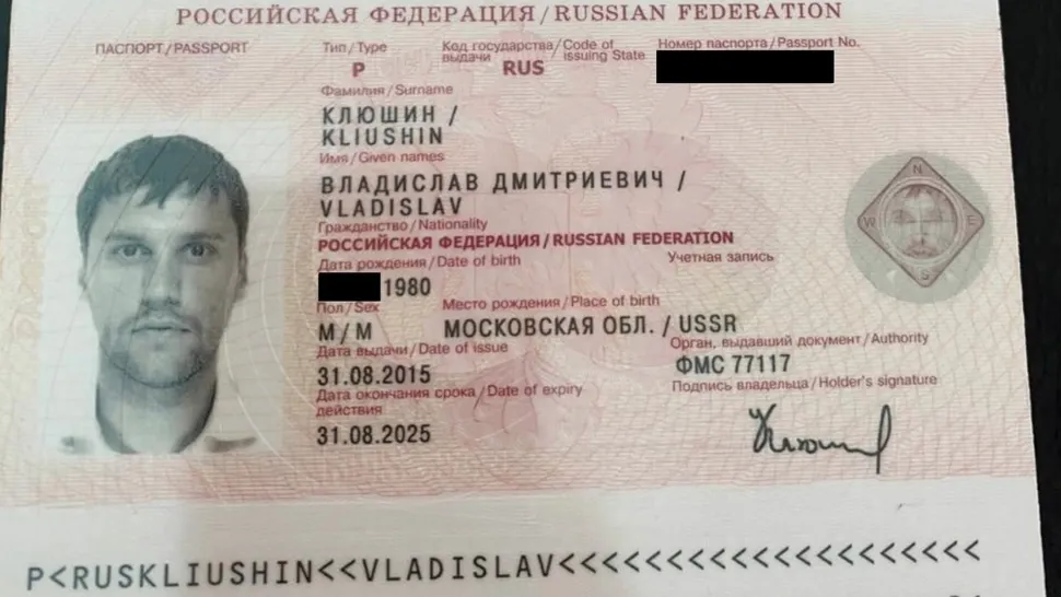 Omul de afaceri rus Vladislav Kliuşin. Foto: Profimedia