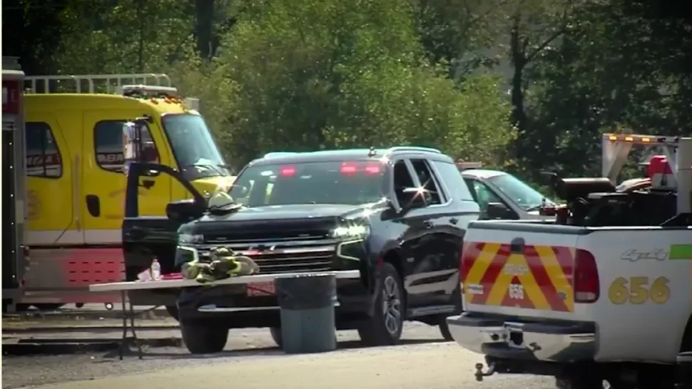 Accident șosea SUA/ Captură video