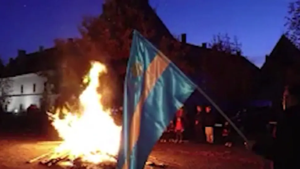 Ziua Autonomiei Ţinutului Secuiesc, sărbătorită cu focuri de tabără de etnicii maghiari/ Captură video