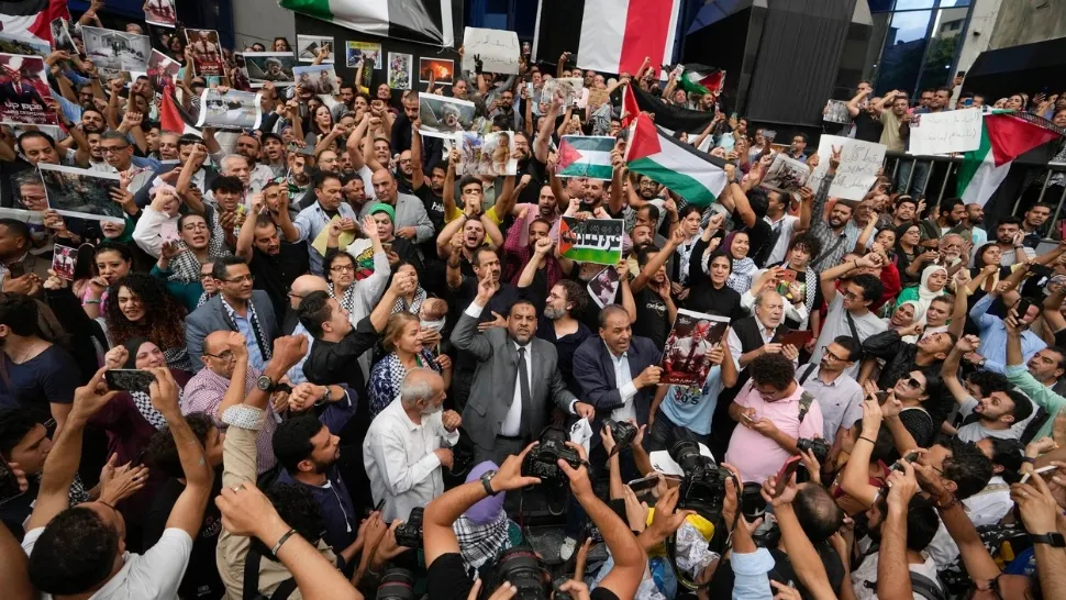 Proteste Cairo, Egipt, 18 octombrie 2023 / Foto: Profimedia