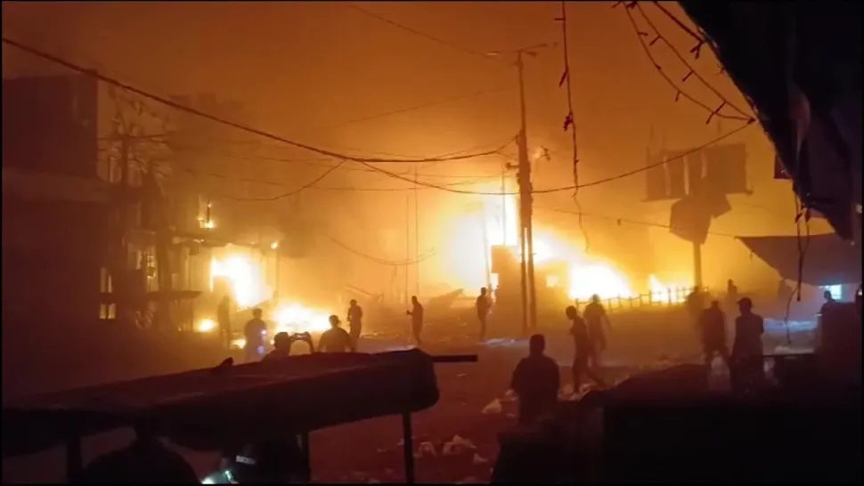 Piață din Gaza lovită de rachete de israeliene. Zeci de victime, imagini de coșmar