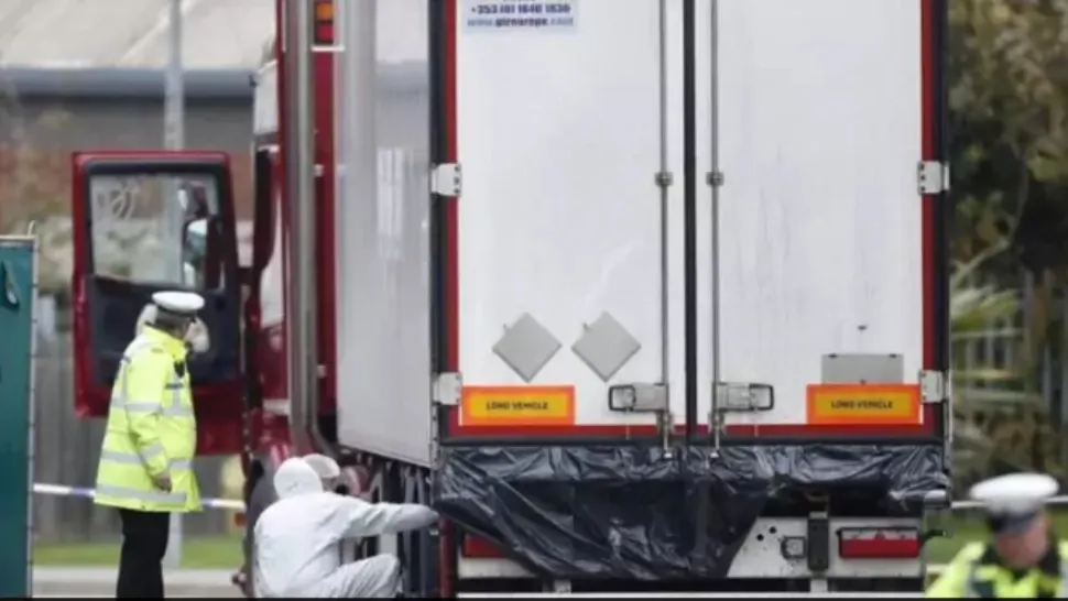 Tragedia morții celor 39 de migranți vietnamezi în „camionul gorazei”, Marea Britanie, 2019/ Foto: Arhivă Profi Media