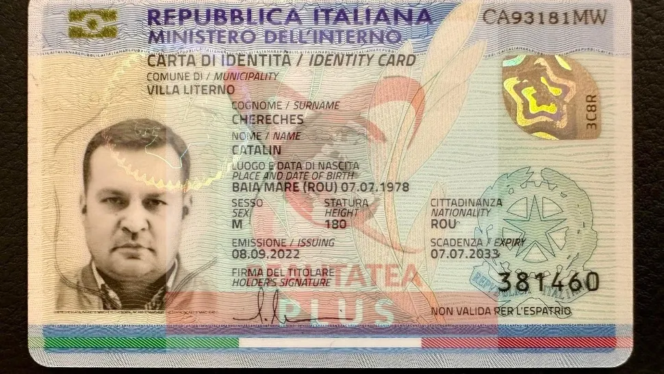 Cherecheș avea asupra lui carte de identitate din Italia și importante sume de bani. Imagini în EXCLUSIVITATE