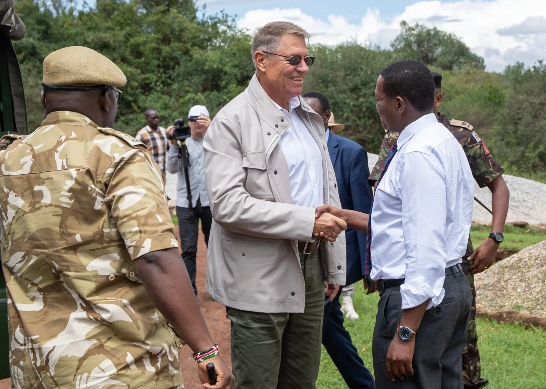 Iohannis, la final de turneu african / Foto: Administrația Prezidențială