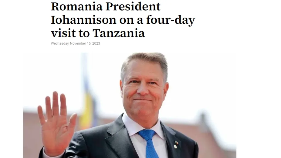 Presa din Tanzania l-a botezat pe Iohannis