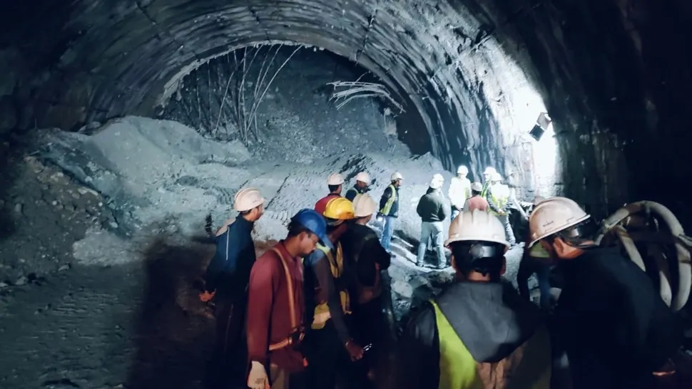 Colaps tunel India/Profimedia