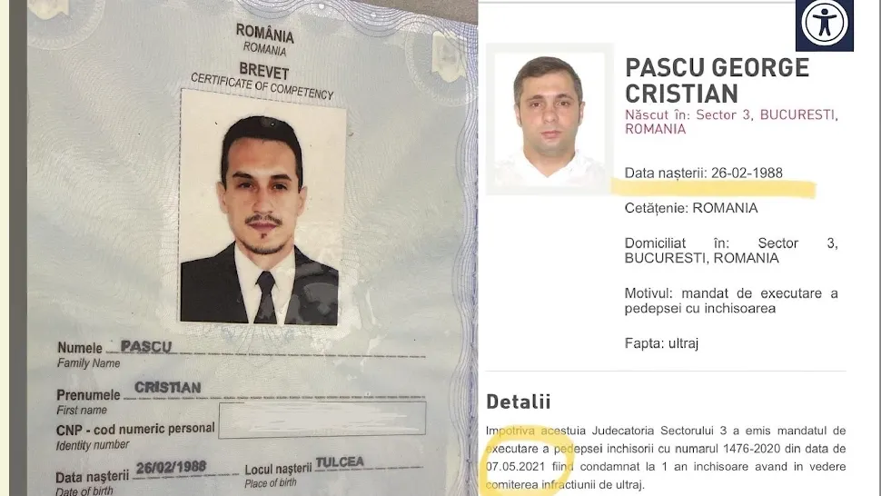Marinar român, băgat la pușcărie în Dubai pentru că a fost confundat cu un infractor