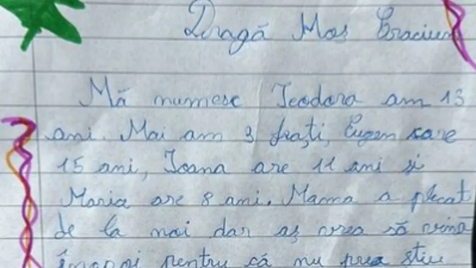 Ce își doresc, de fapt, copiii săraci ai României. Foto: Instagram/ingeripentrusuflete