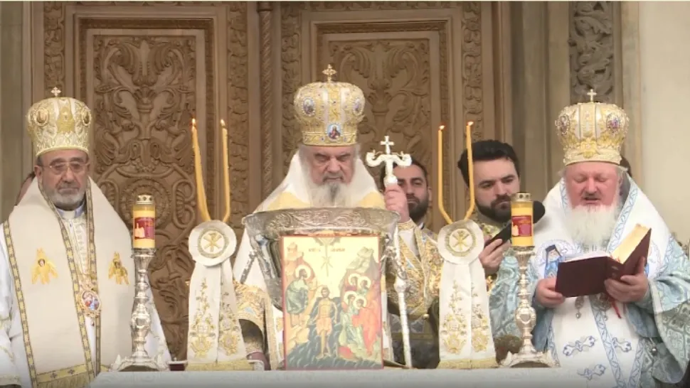 Slujbă Bobotează / Captură video