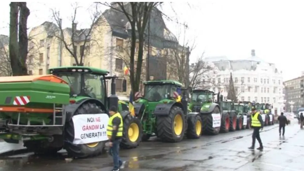 Orașul din România în care protestul fermierilor s-a încheiat/ Captură foto: opiniatimisoarei.ro