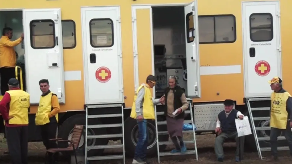 Spitalul mobil se află în 3 comune din Brașov: Șinca Nouă, Părău și Măieruș
