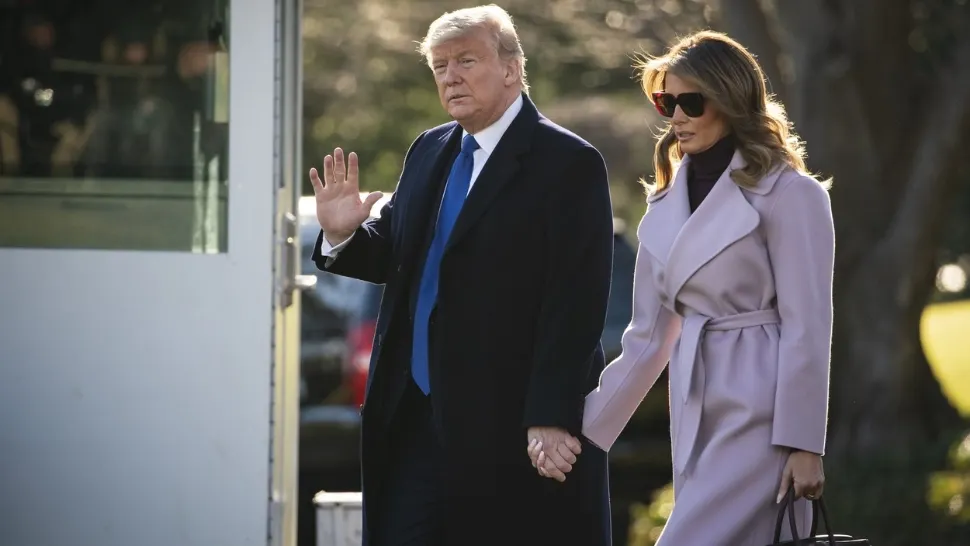 Melania și Donald Trump/ Profimedia