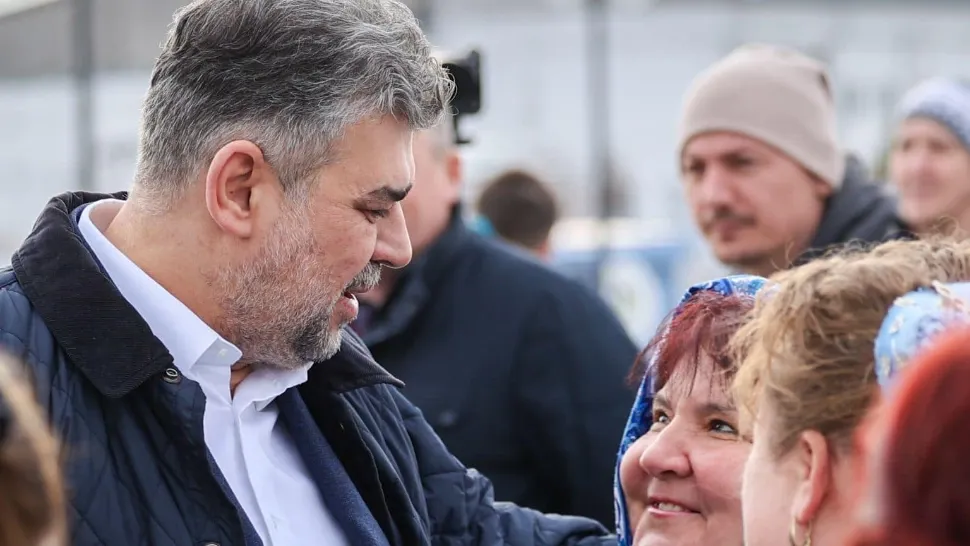 Marcel Ciolacu a ajuns în judeţul Tulcea. Premierul a fost primit cu plăcinte lipovene. Mesajul șefului Guvernului, de la Jurilovca